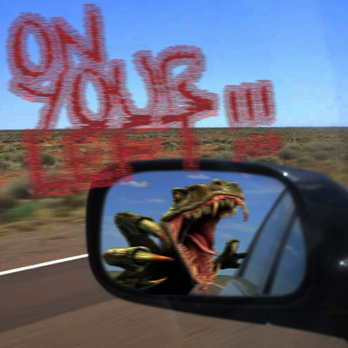 Look first... the life you're saving could be your own.