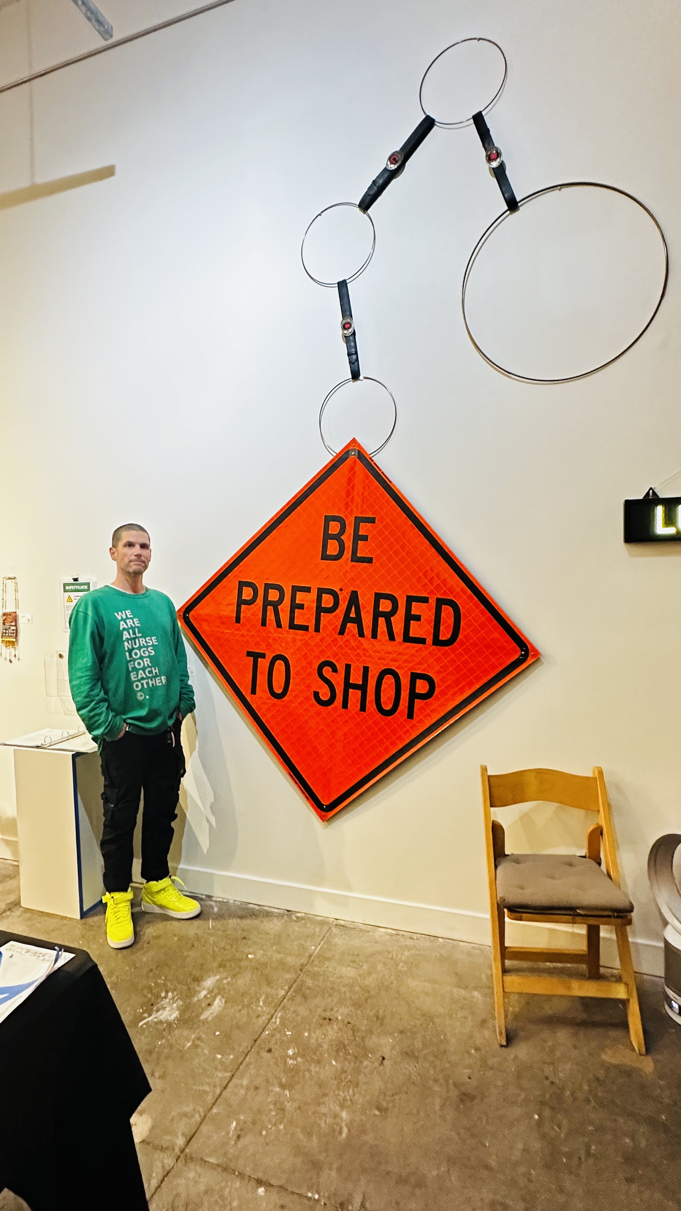 Overzealous Lucky Charm (2025, Safety/Luck group exhibit at CoCA, Seattle WA)